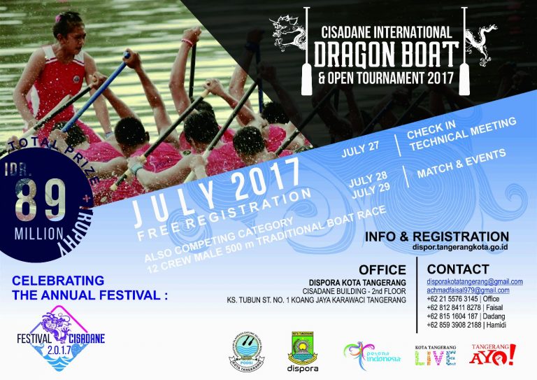 Dragon Boat di Festival Cisadane 2017