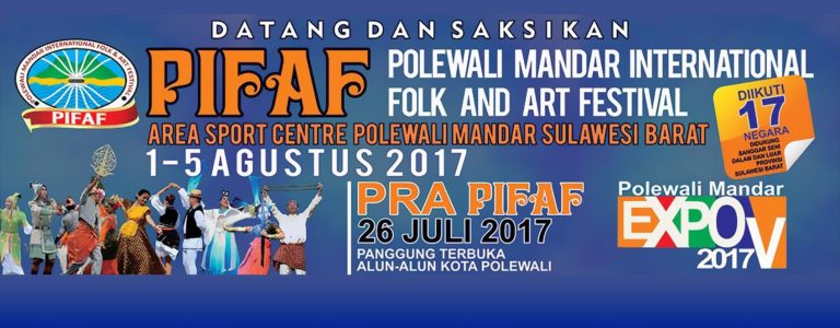 Internasional Folk and Art Festival di Polewali Mandar