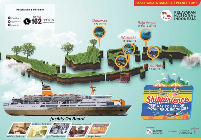 Pelni Luncurkan Paket Wisata Bahari  “Ship Experience: New Way to Explore Wonderful Indonesia”