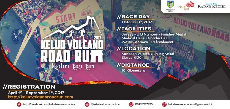 Kelud Volcano Road Run 10 K