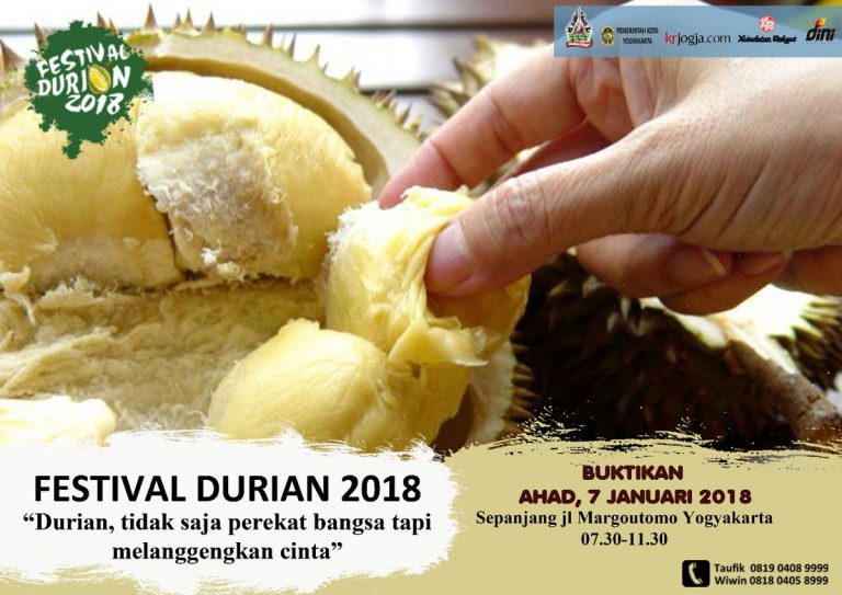 Festival Durian 2018 di Yogyakarta