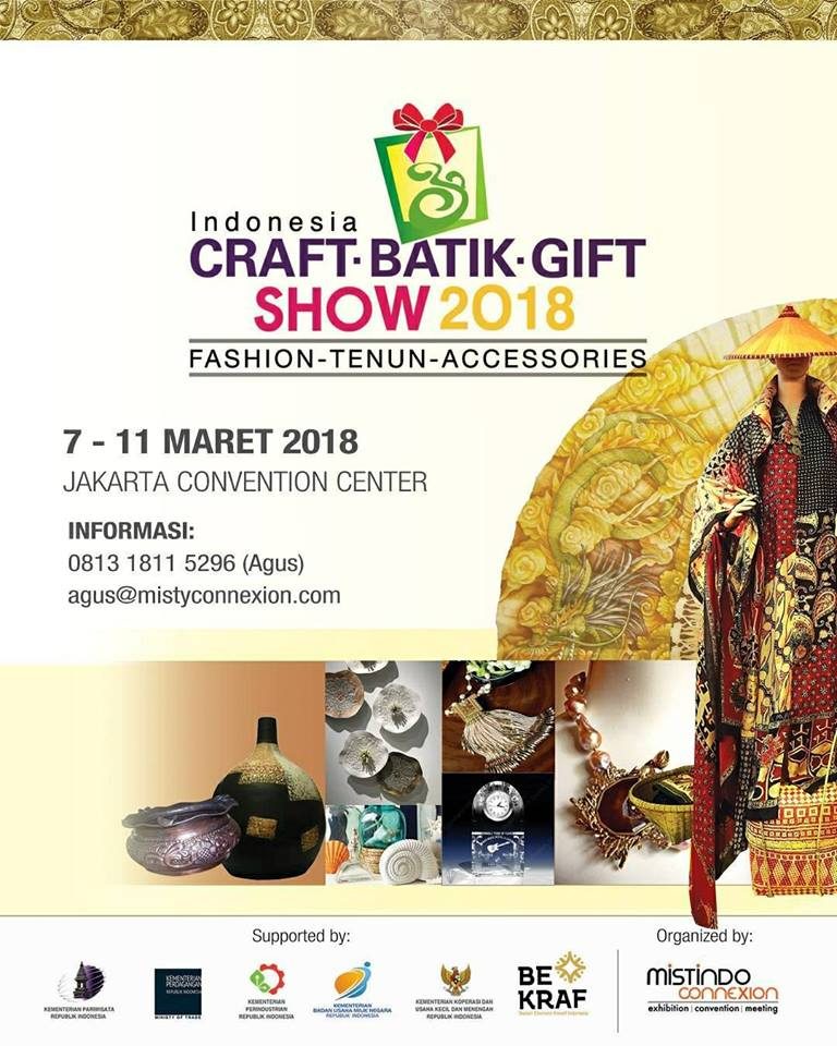 Indonesia Craft Batik Gift Show 2018
